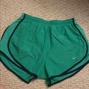 Kelly green Nike shorts